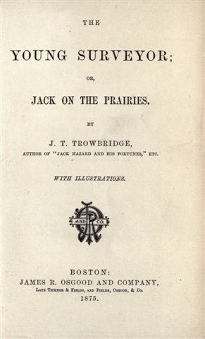 The Young Surveyor; Or, Jack on the Prairies cover