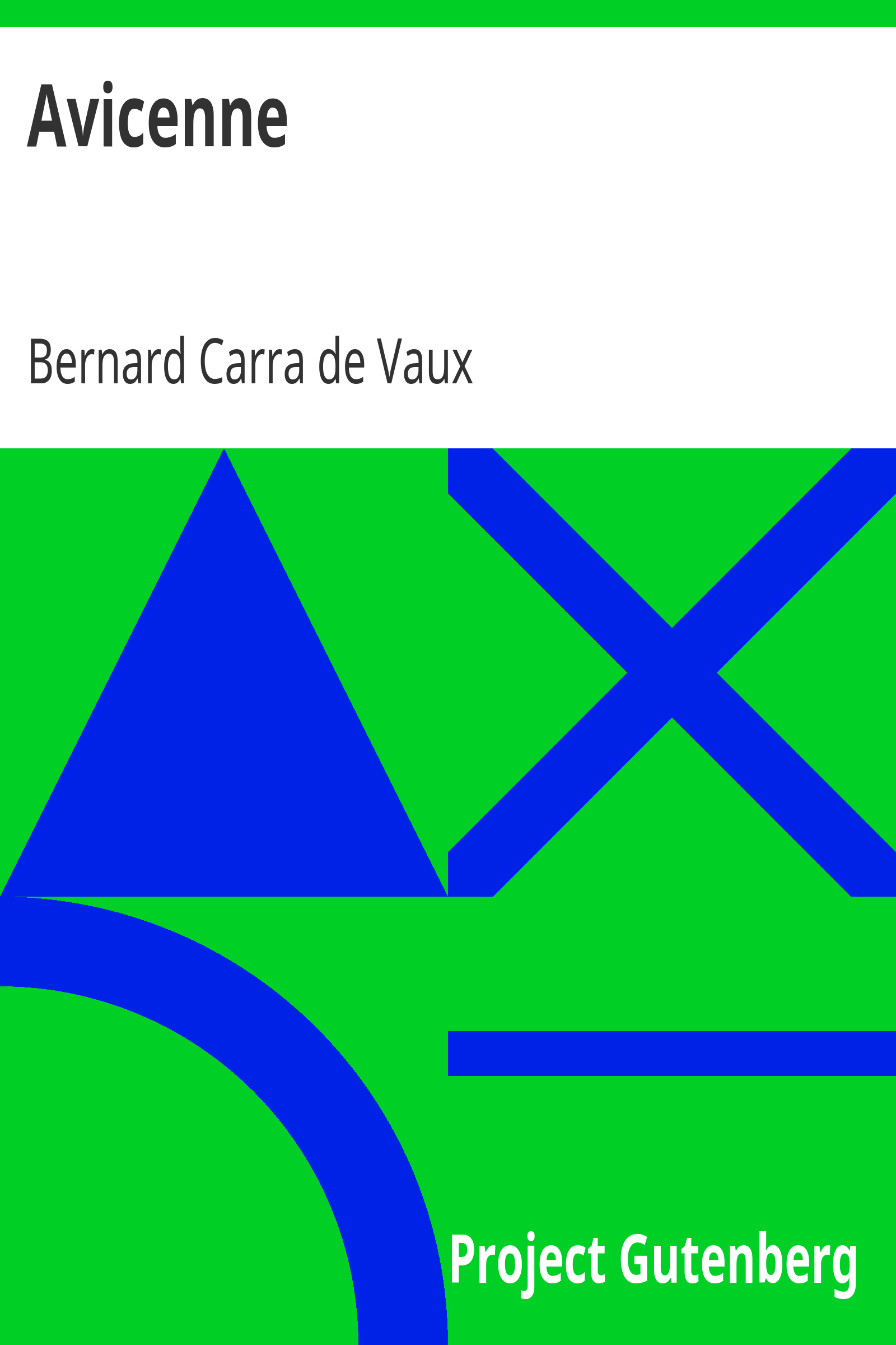 Avicenne cover