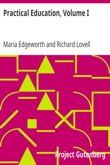 Practical Education, Volume I cover
