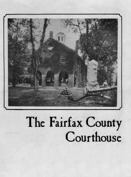 The Fairfax County Courthouse cover