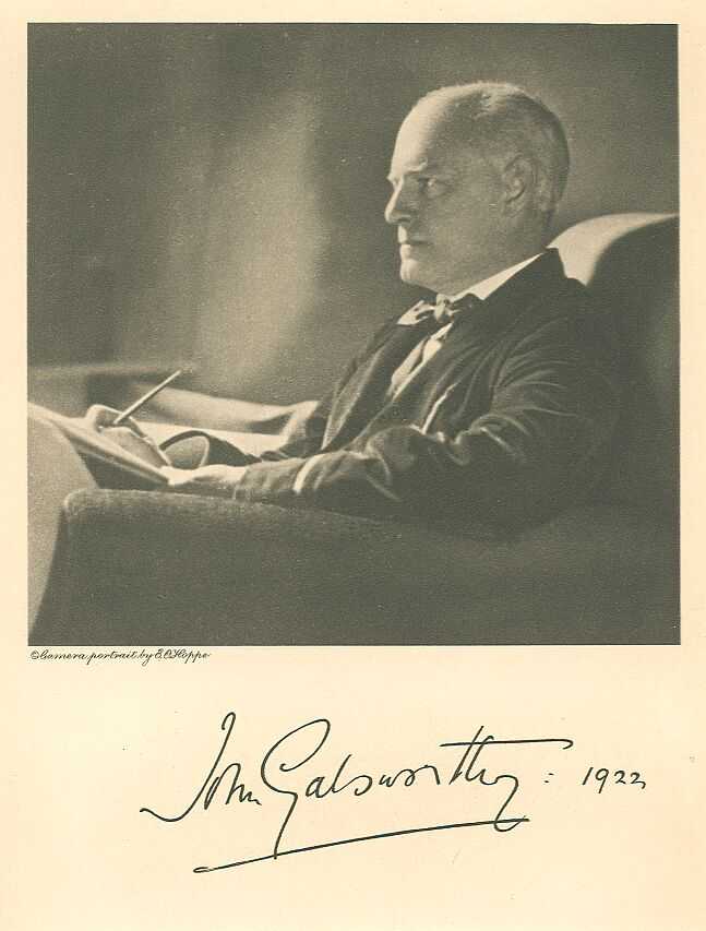 The Works of John Galsworthy / An Index of the Project Gutenberg Works of Galsworthy cover