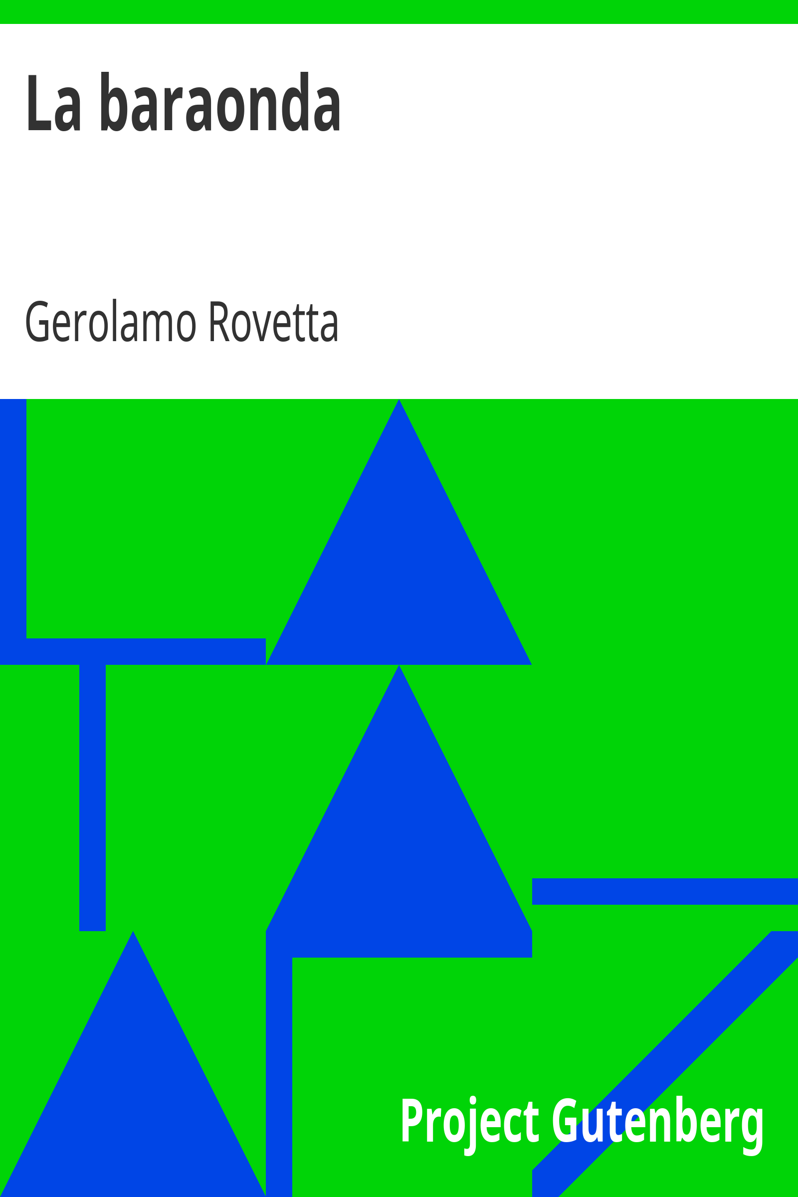 La baraonda cover
