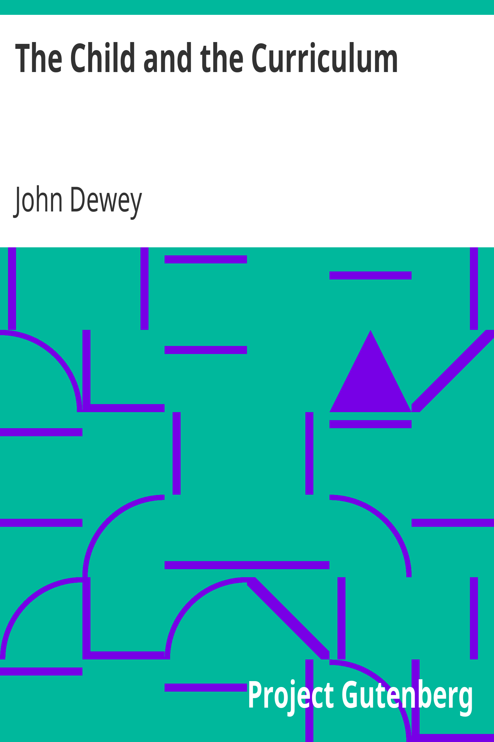 The Child and the Curriculum cover