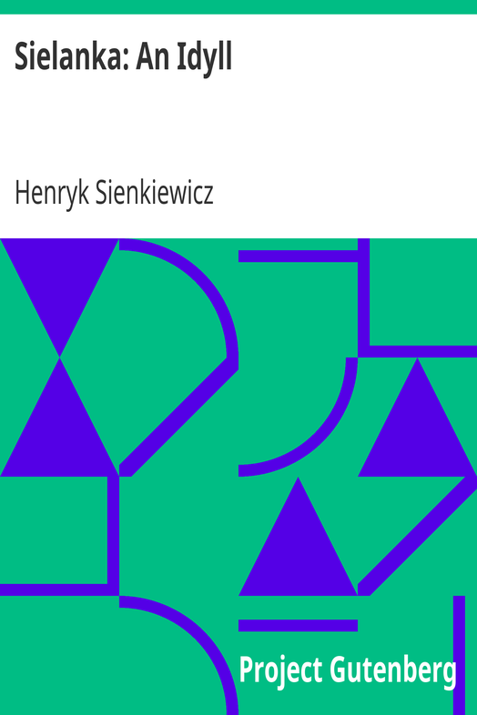 Sielanka: An Idyll cover