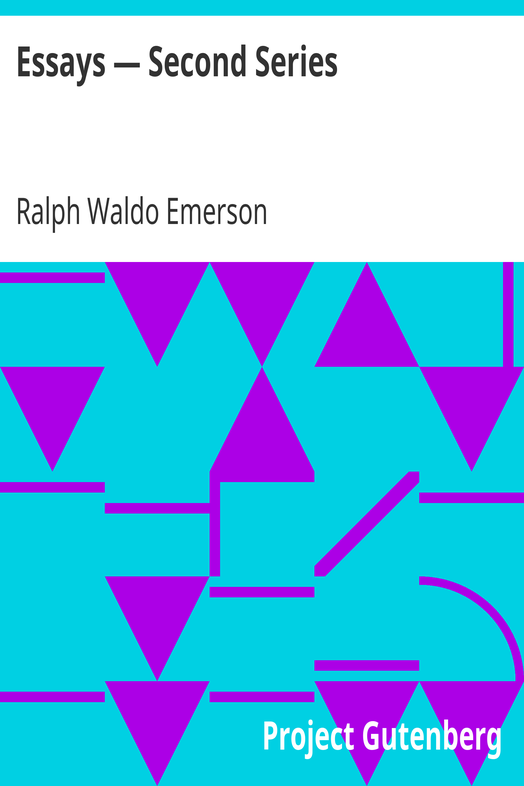 Essays — Second Series cover