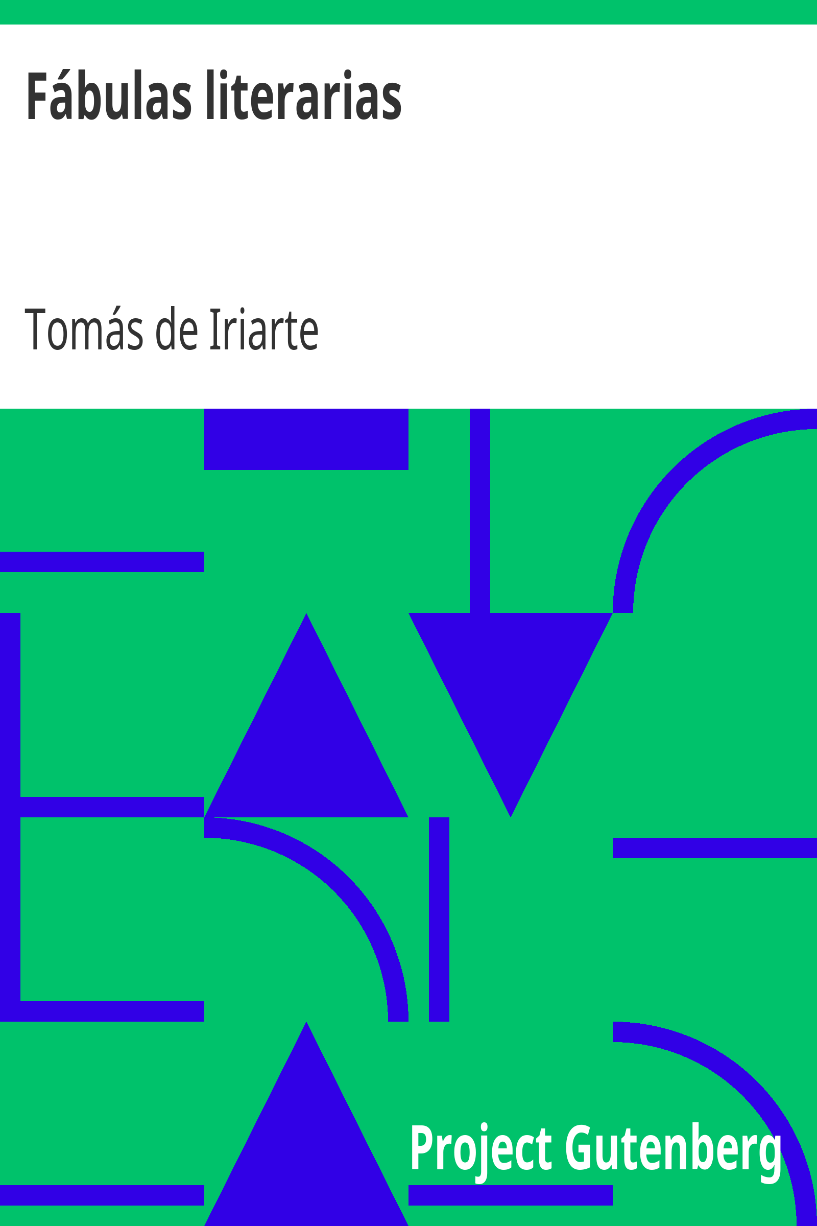 Fábulas literarias cover