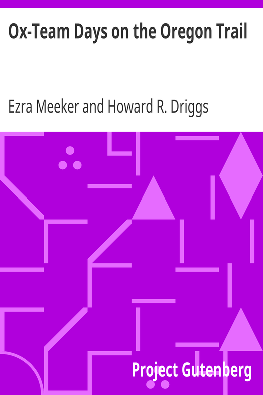 Ox-Team Days on the Oregon Trail cover