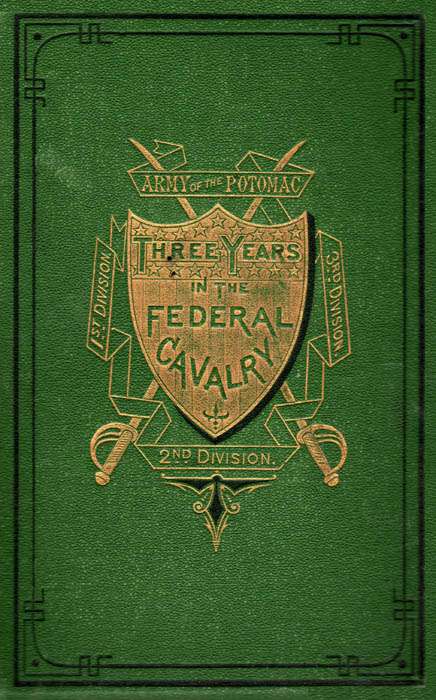 Three Years in the Federal Cavalry cover