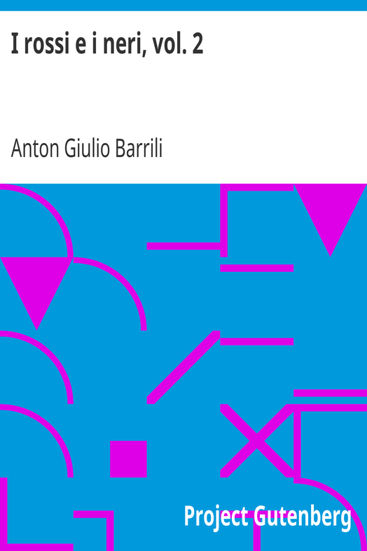 I rossi e i neri, vol. 2 cover