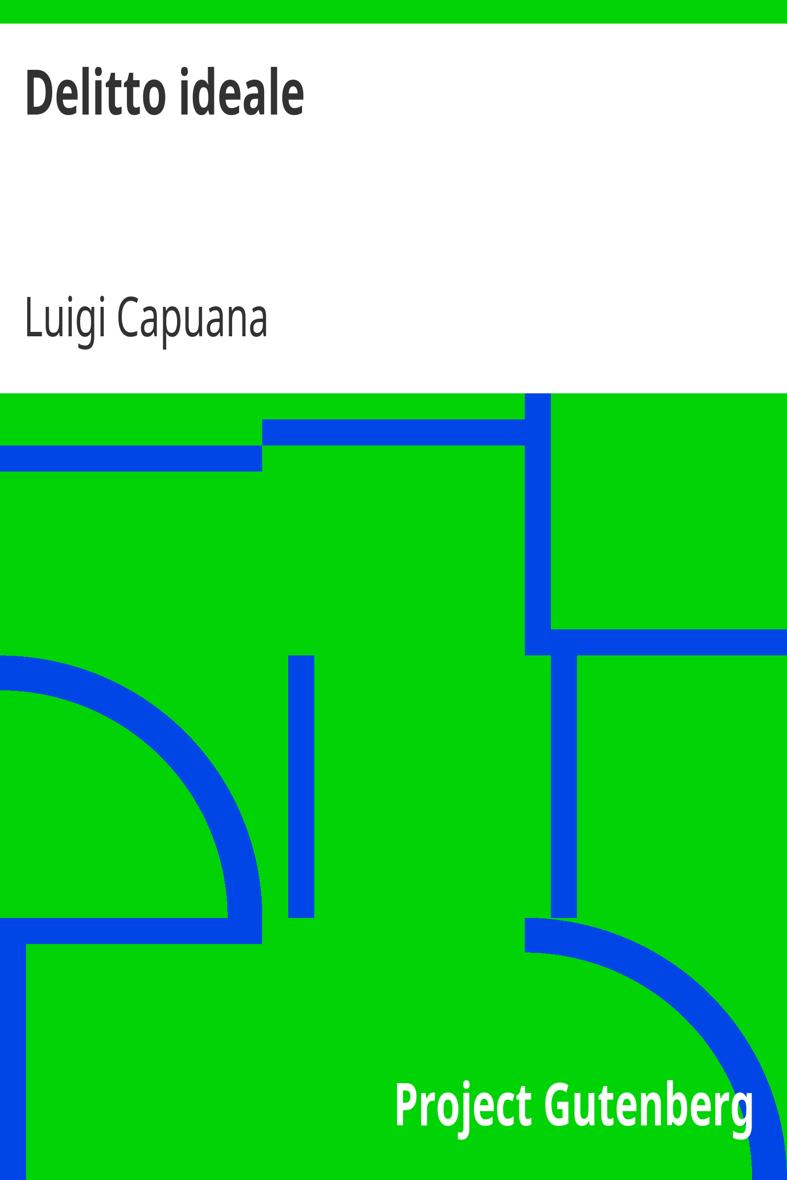 Delitto ideale cover
