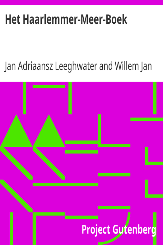 Het Haarlemmer-Meer-Boek cover