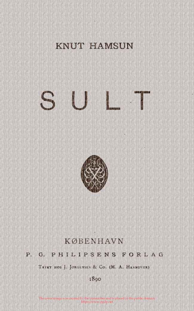 Sult cover