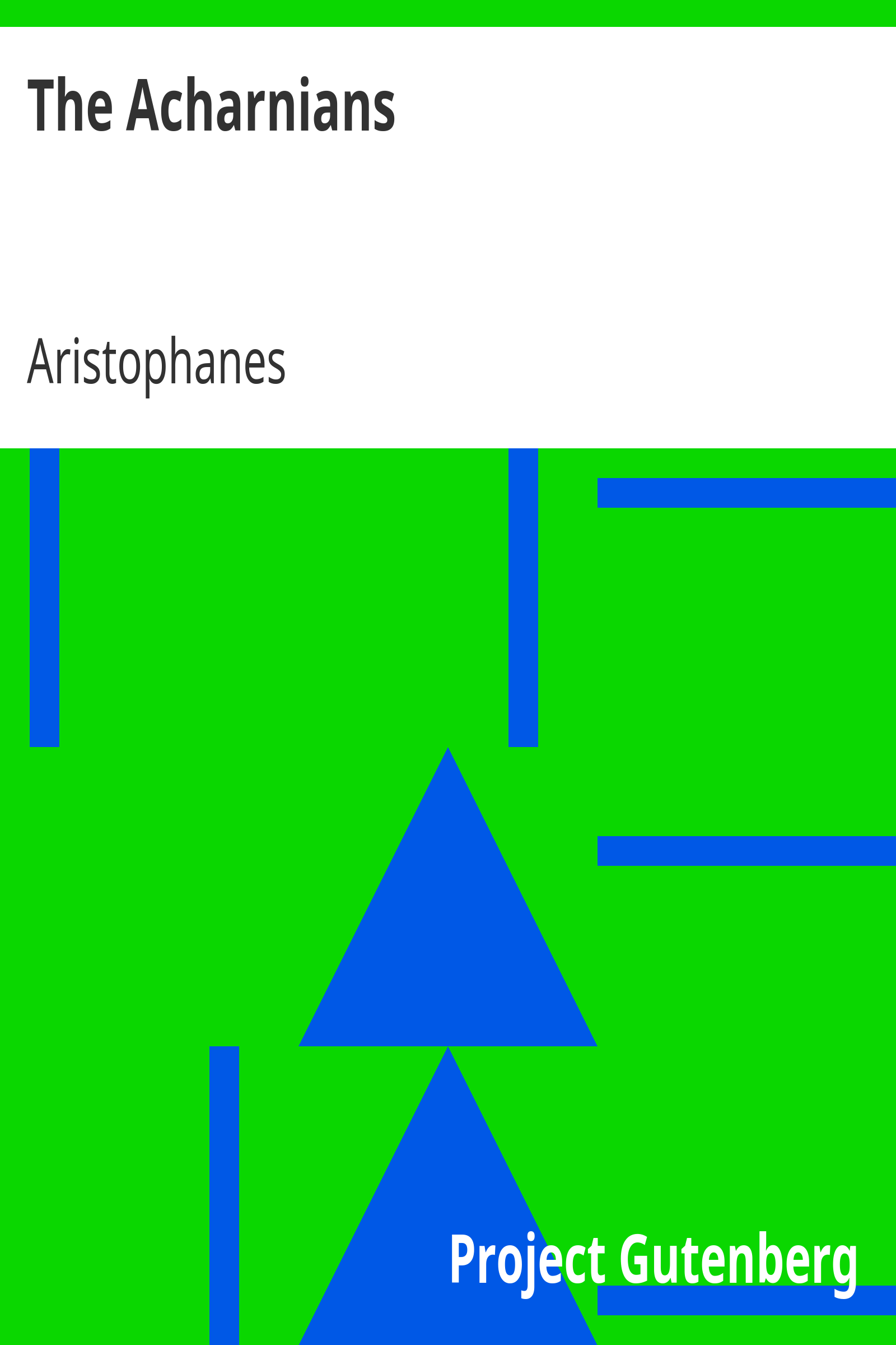 The Acharnians cover