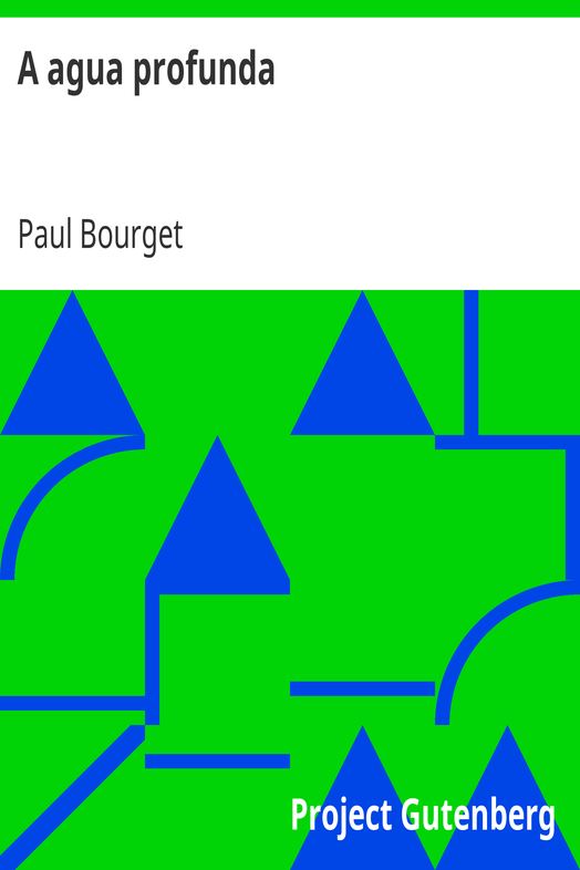 A agua profunda cover