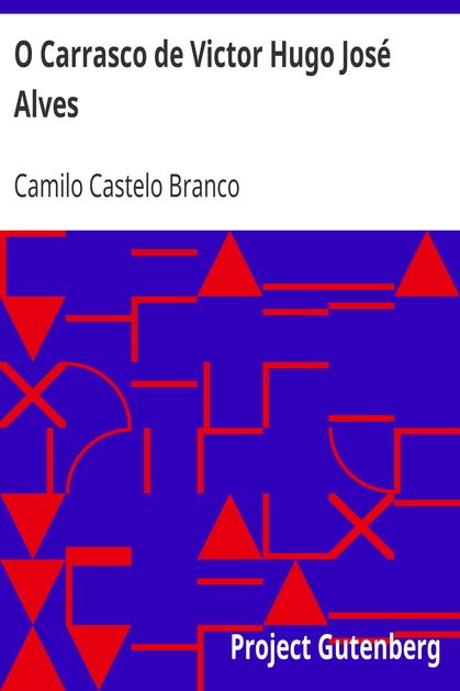 O Carrasco de Victor Hugo José Alves cover