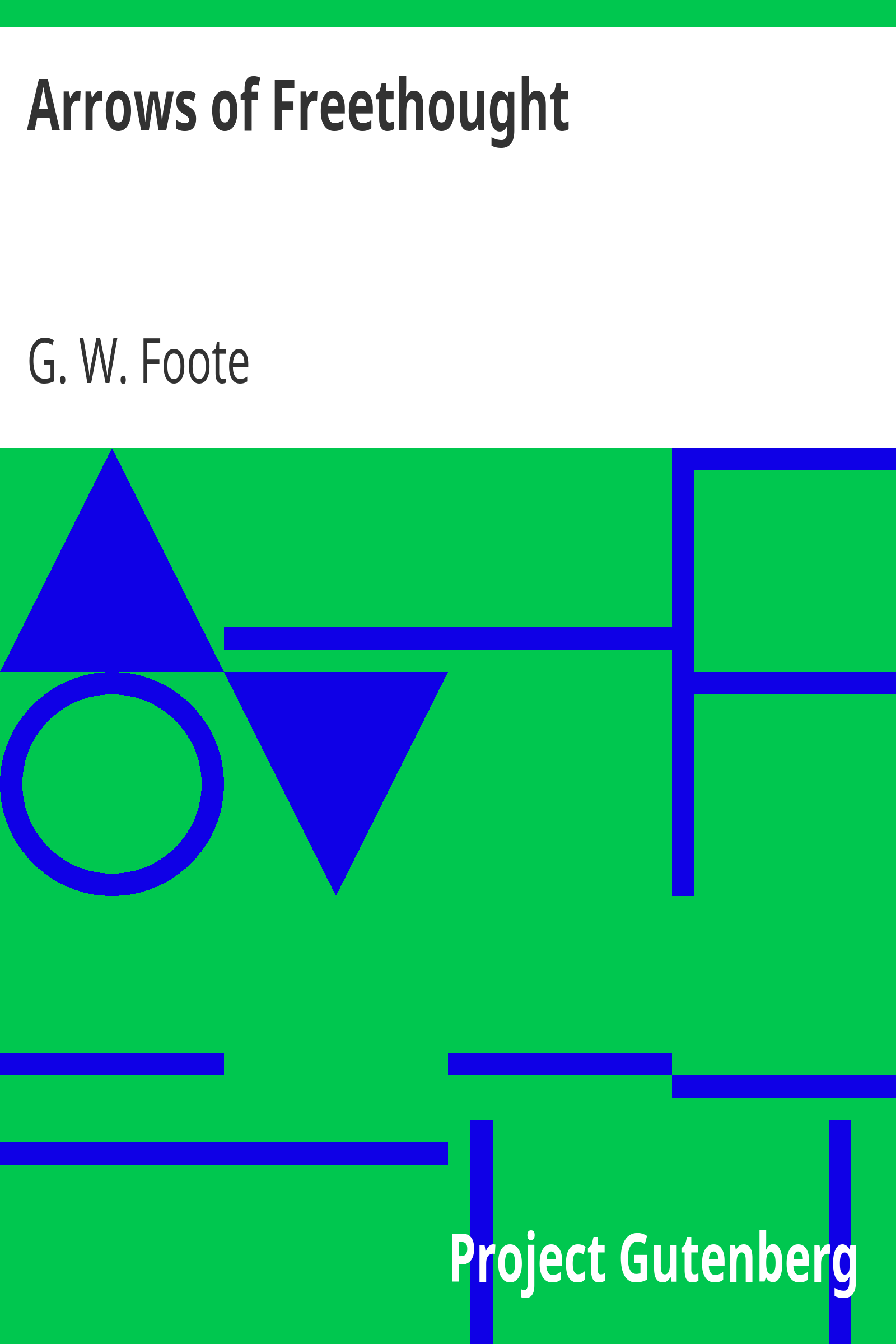 Arrows of Freethought cover