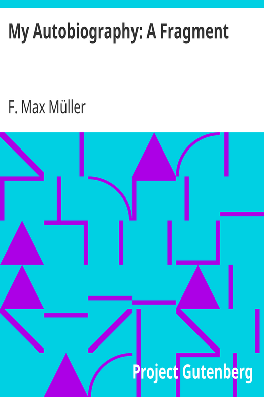 My Autobiography: A Fragment cover