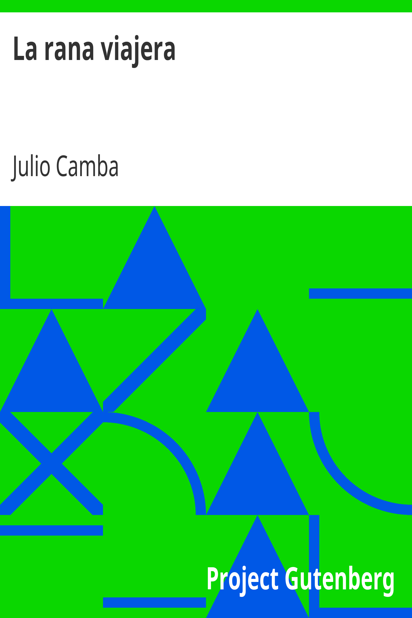 La rana viajera cover