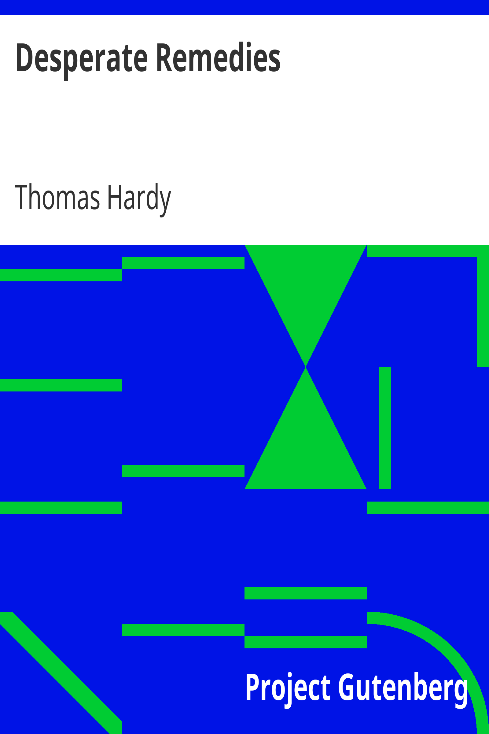 Desperate Remedies cover