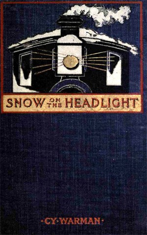 Snow on the headlight cover