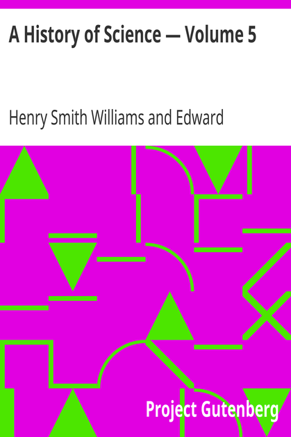 A History of Science — Volume 5 cover