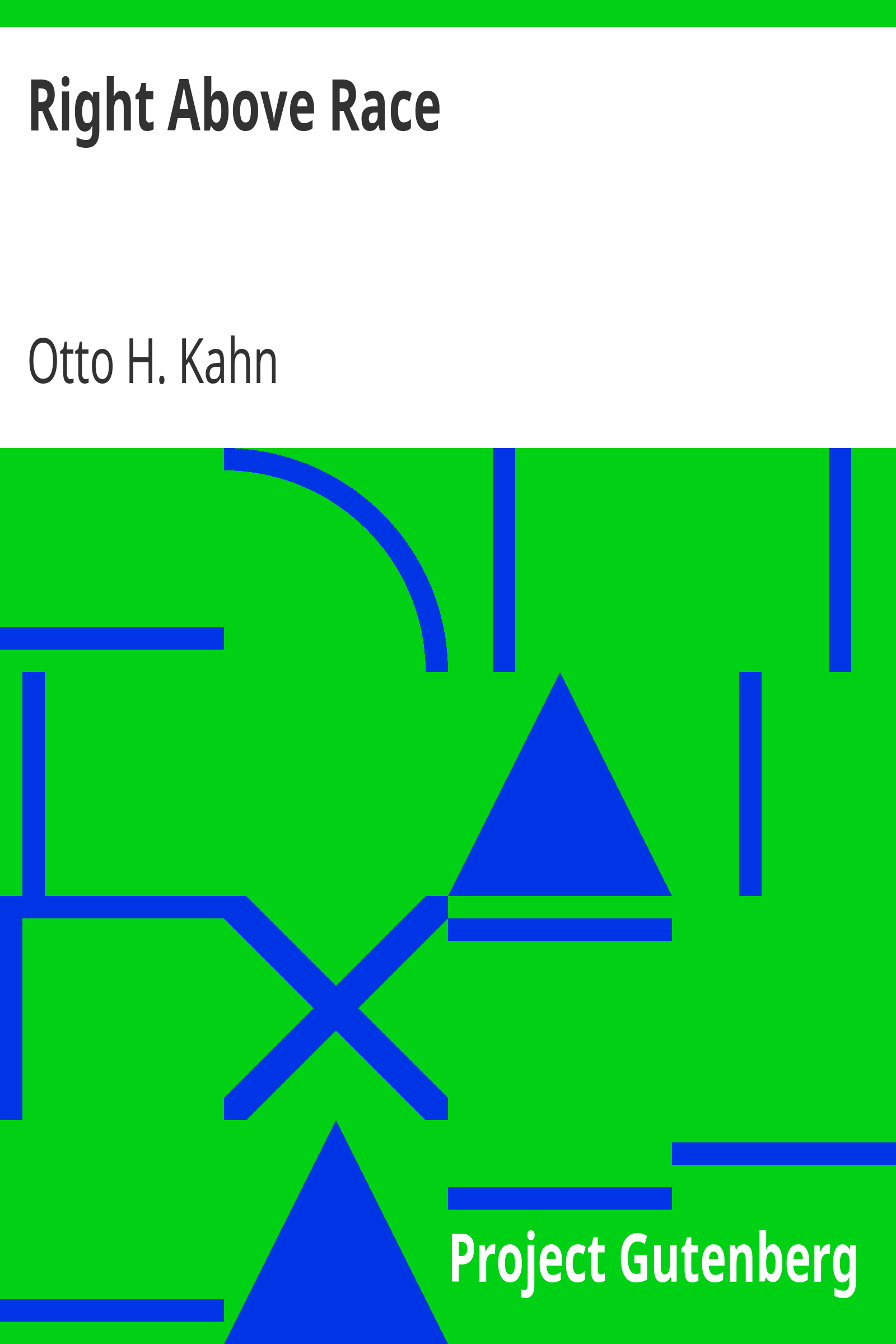 Right Above Race cover