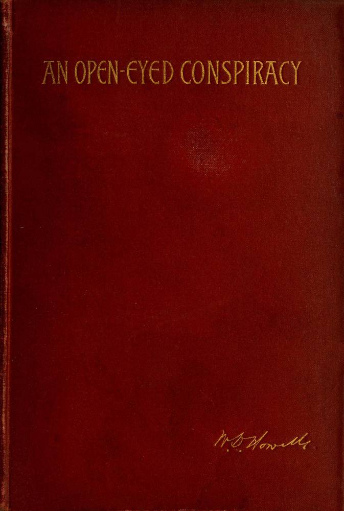 An Open-Eyed Conspiracy; An Idyl of Saratoga cover