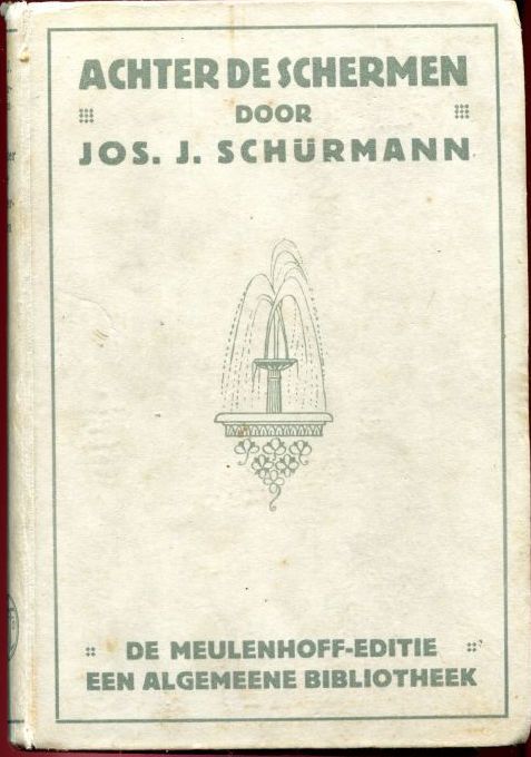 Achter de schermen cover