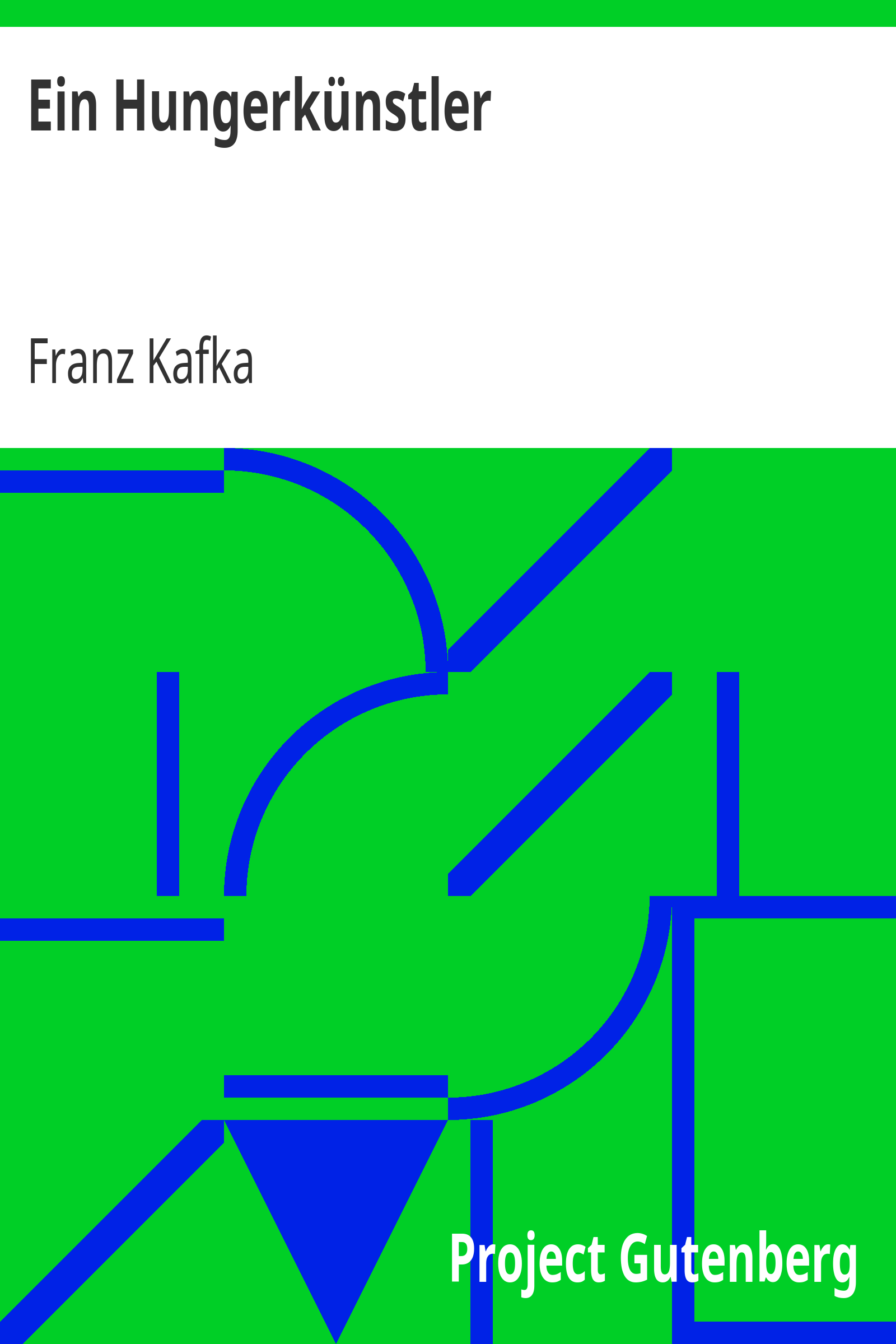 Ein Hungerkünstler cover
