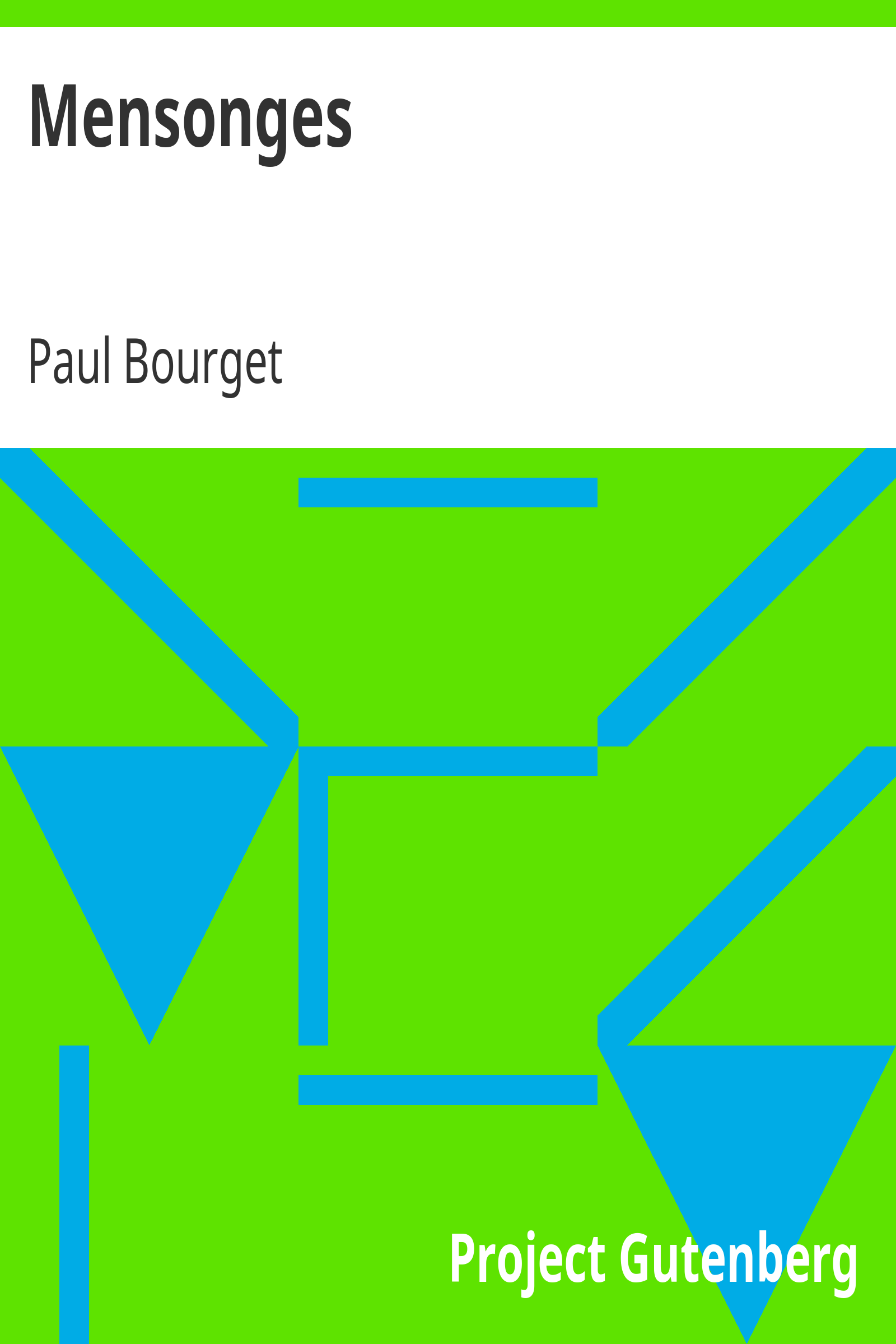 Mensonges cover