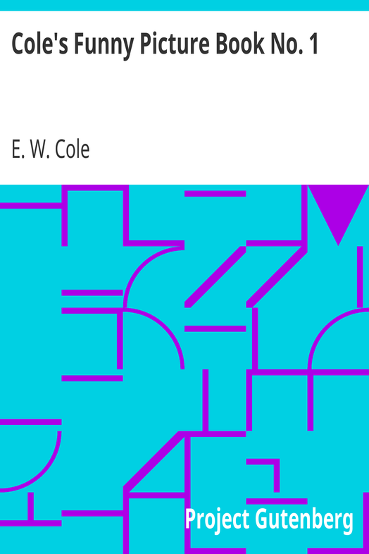 Cole's Funny Picture Book No. 1 cover