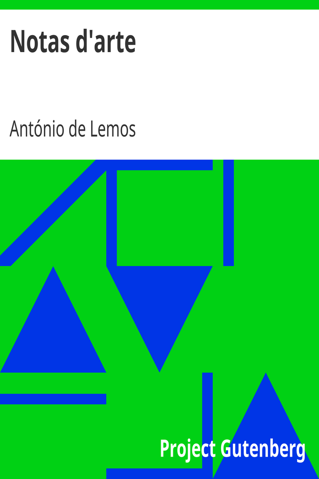 Notas d'arte cover