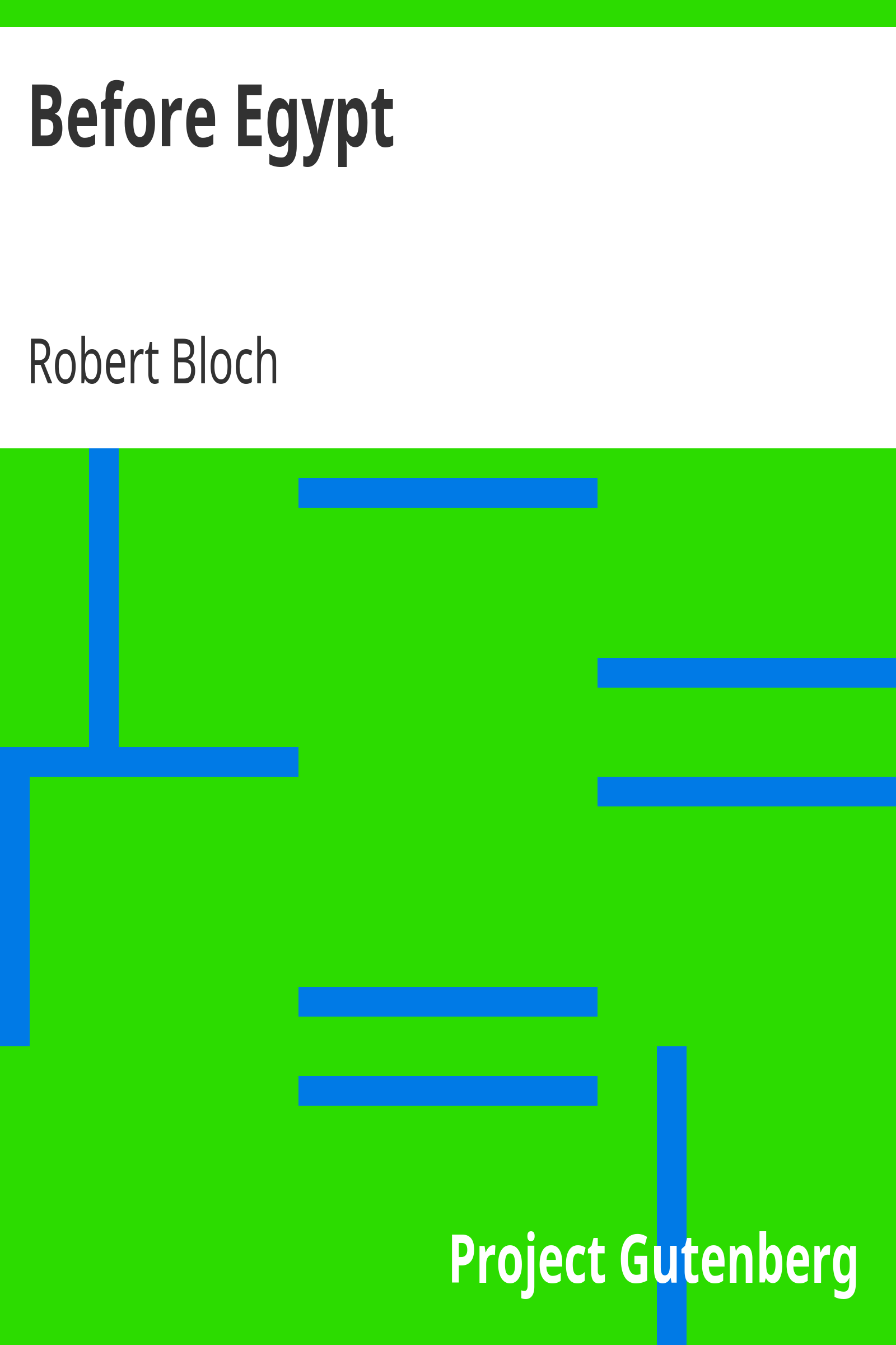 Before Egypt cover