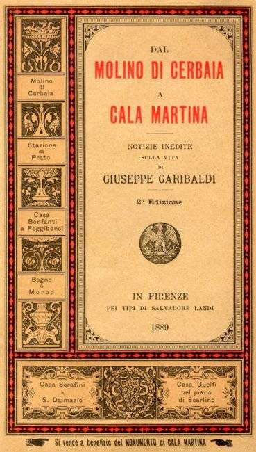 Dal molino di Cerbaia a Cala Martina / Notizie inedite sulla vita di Giuseppe Garibaldi cover