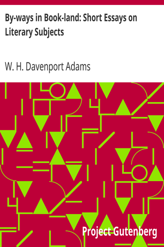 By-ways in Book-land: Short Essays on Literary Subjects cover
