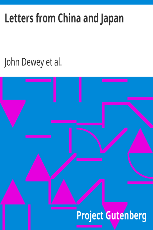 Letters from China and Japan cover