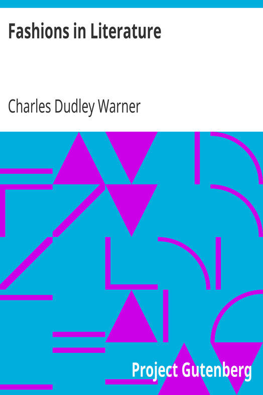 Fashions in Literature cover