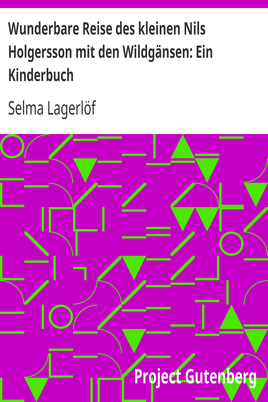 Wunderbare Reise des kleinen Nils Holgersson mit den Wildgänsen: Ein Kinderbuch cover