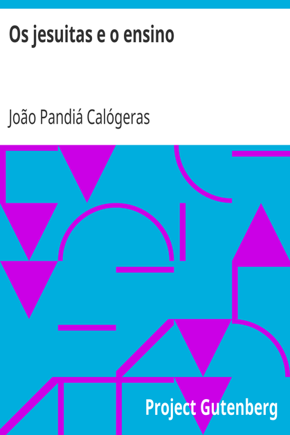 Os jesuitas e o ensino cover