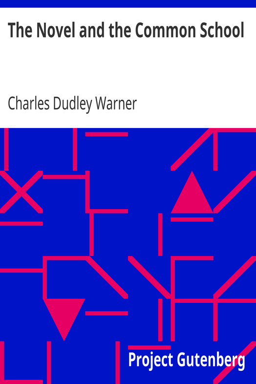 The Novel and the Common School cover