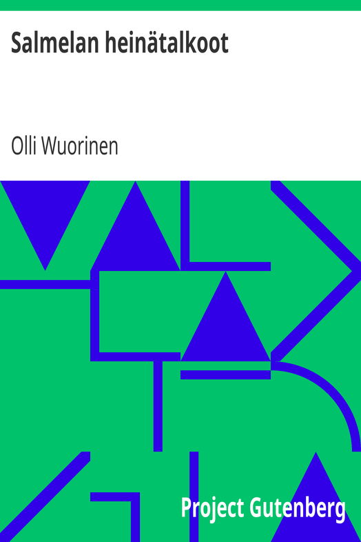 Salmelan heinätalkoot cover
