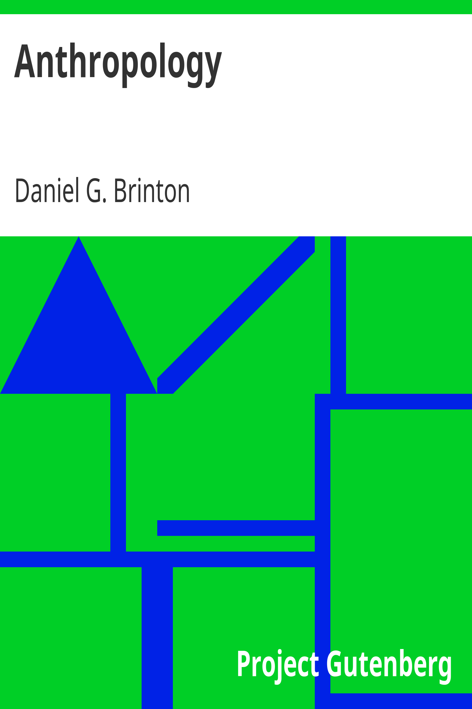 Anthropology / As a Science and as a Branch of University Education in the United States cover