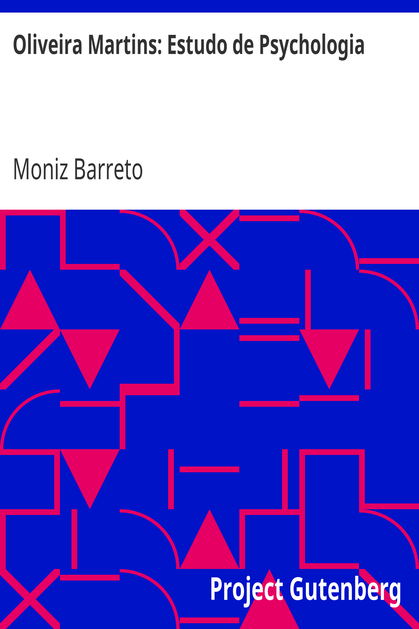 Oliveira Martins: Estudo de Psychologia cover