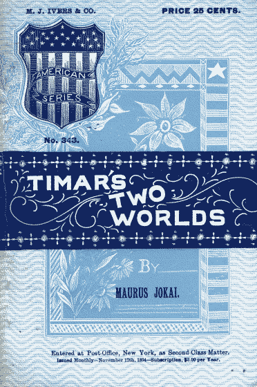 Timar's Two Worlds cover