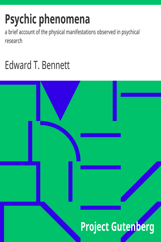 Psychic phenomena cover