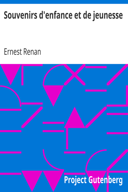 Souvenirs d'enfance et de jeunesse cover