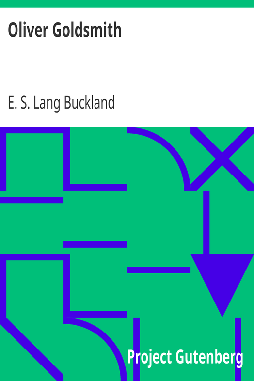 Oliver Goldsmith cover