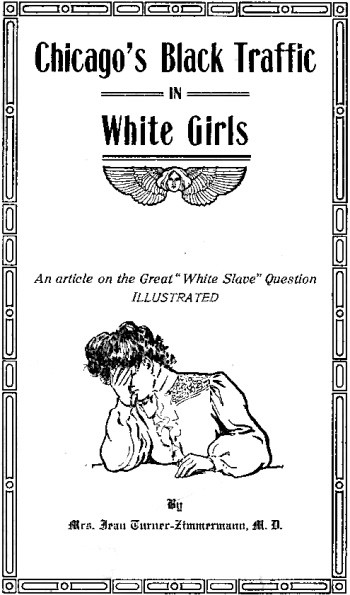 Chicago's Black Traffic in White Girls cover