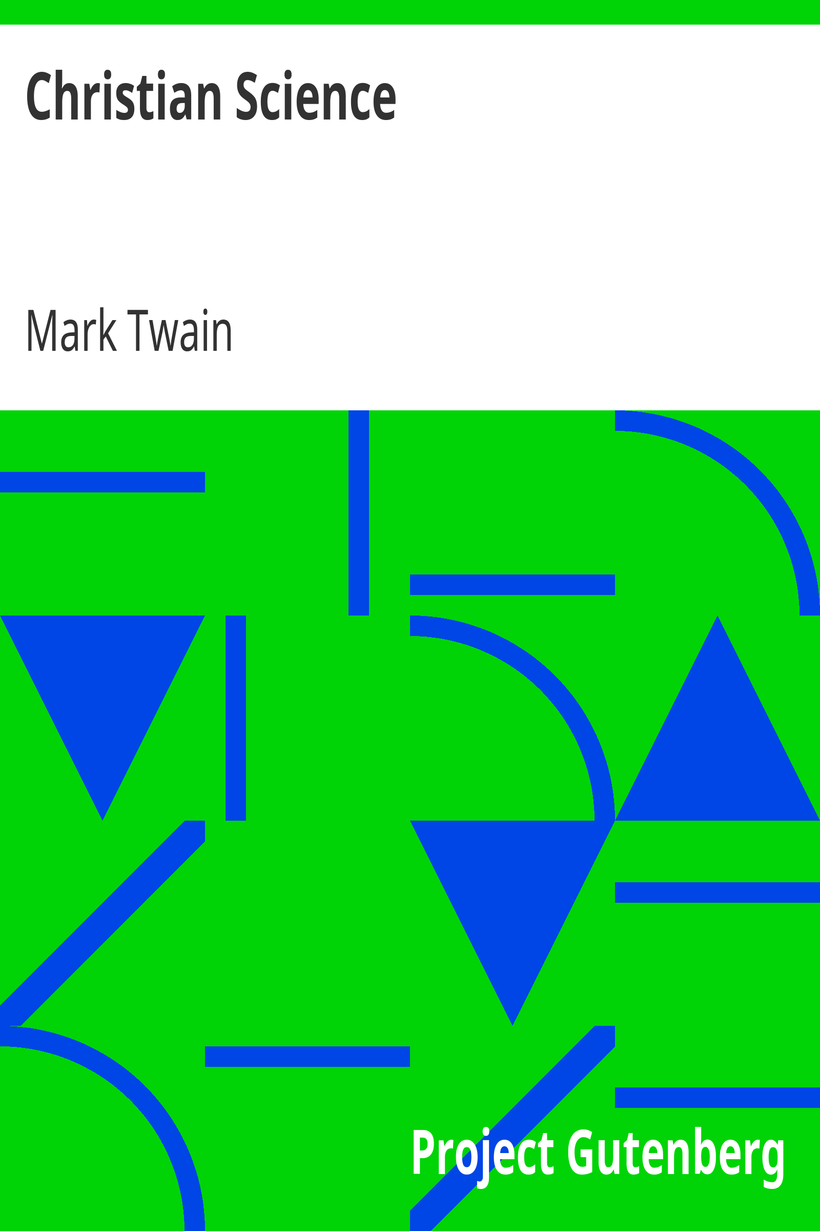 Christian Science cover