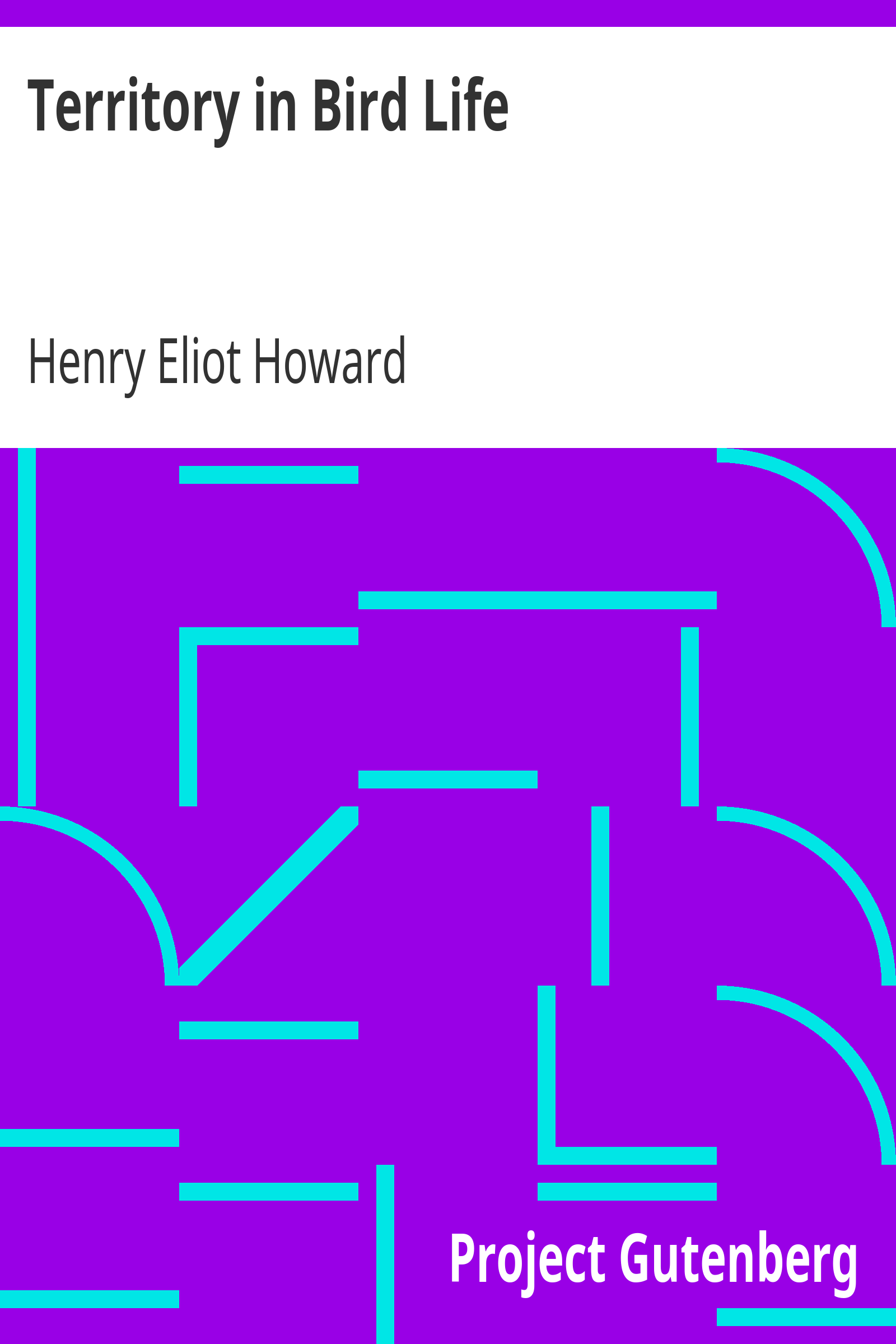 Territory in Bird Life cover